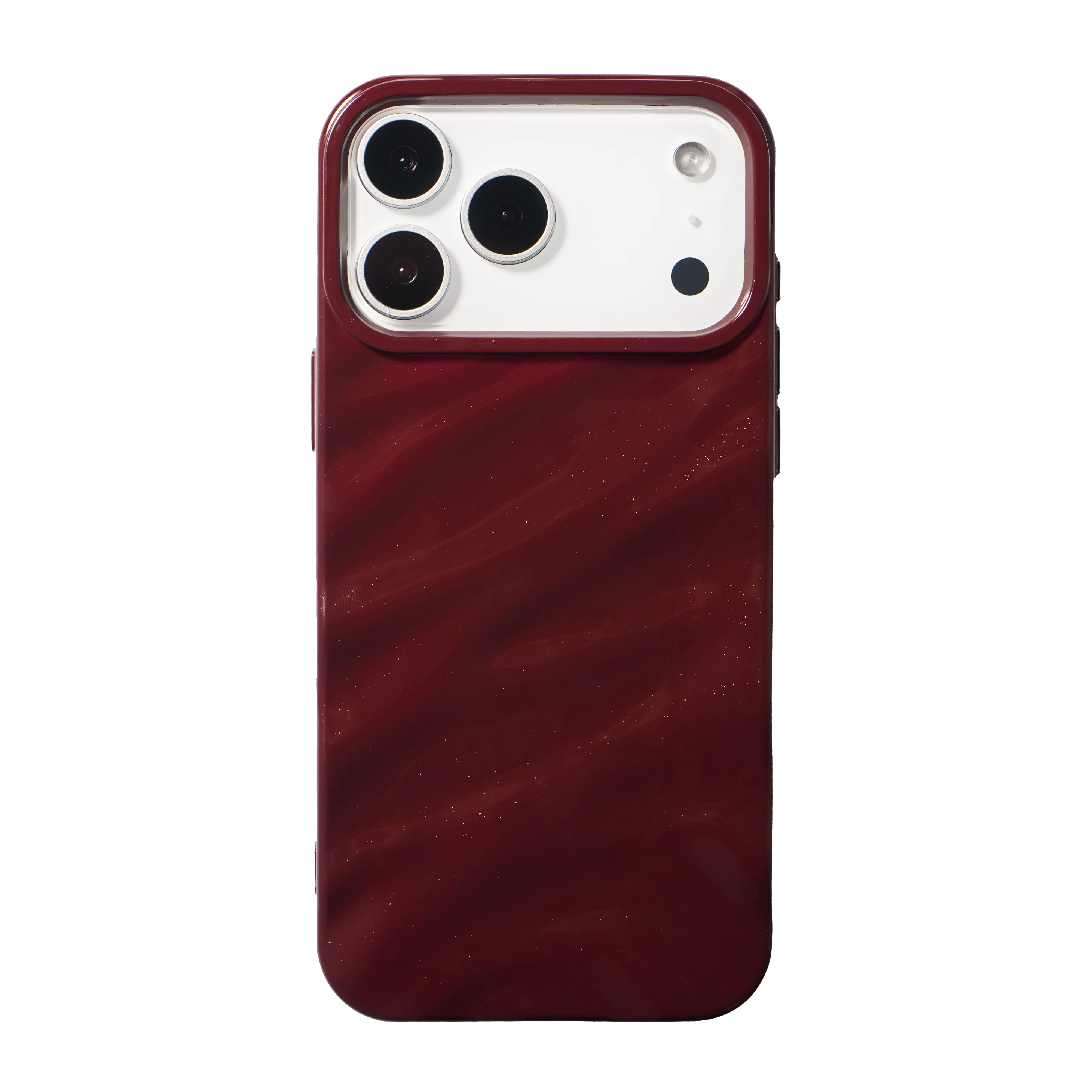 Cherry Red Wave iPhone Case - Image 6