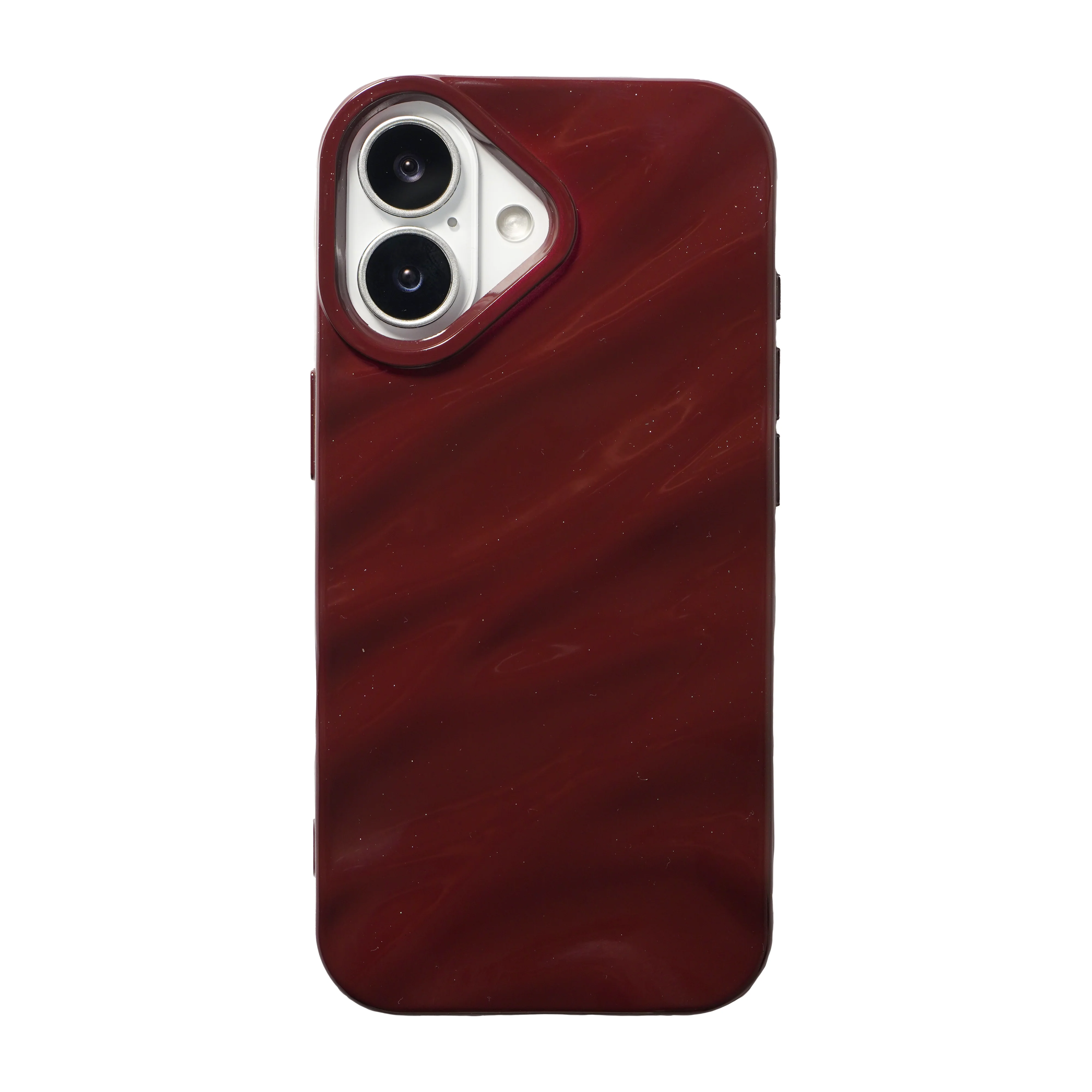 Cherry Red Wave iPhone Case - Image 9