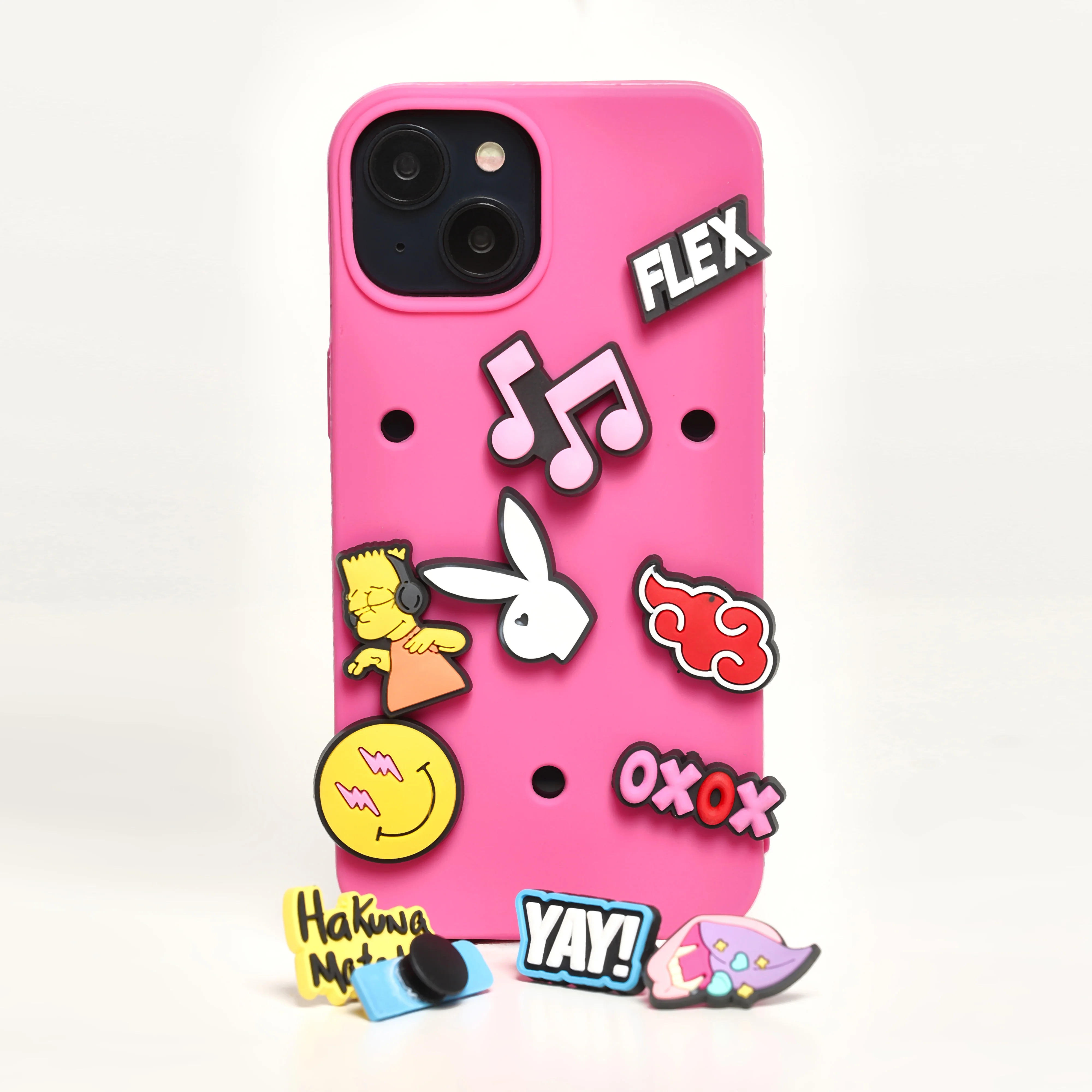 Jibbitable iPhone Silicone Case - FREE 4 Charms - Image 3