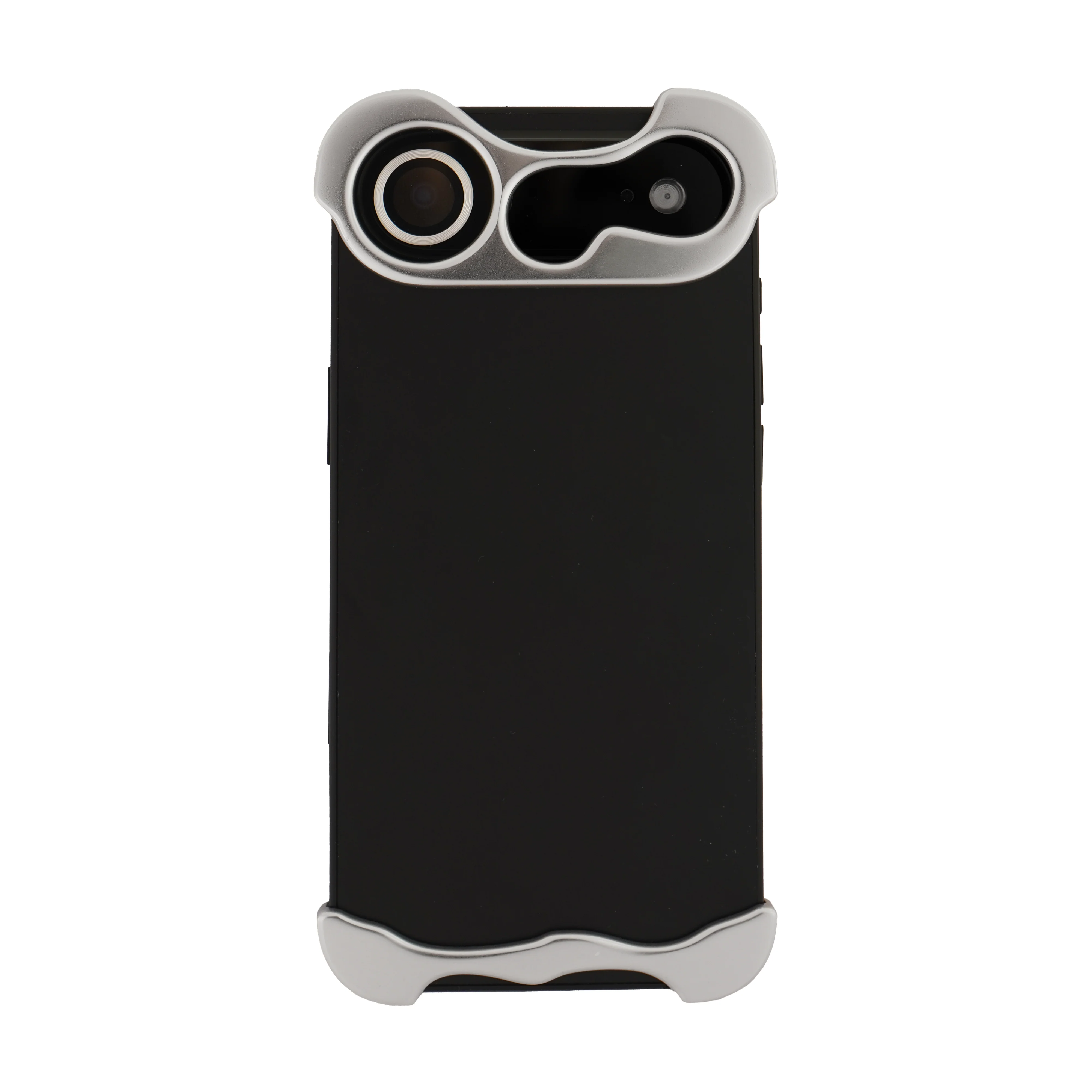 Minimilistic Alloy Bumber Silver Frame With Camera Ring - Image 7