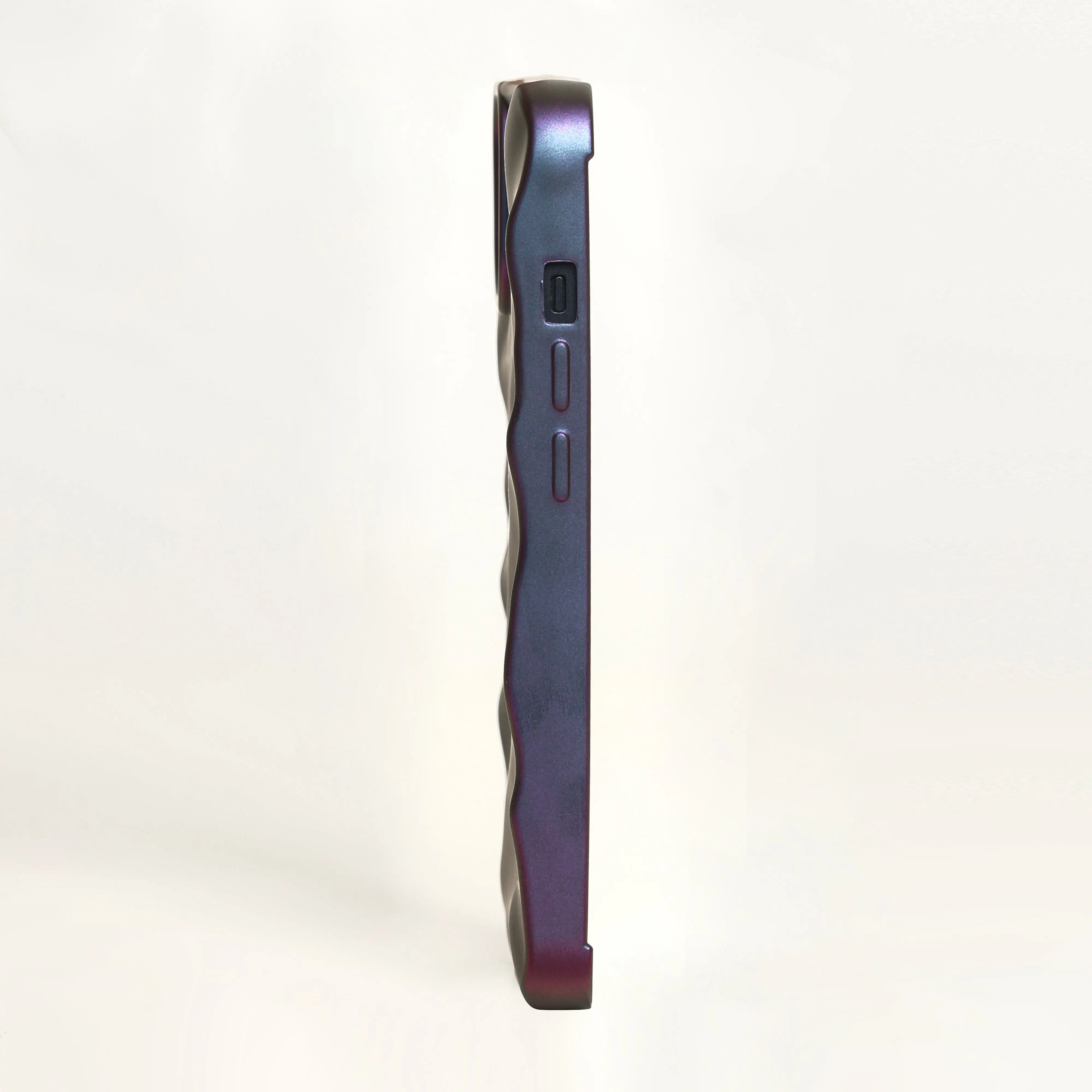 Shimmering Purple Wave iPhone Case - Image 4
